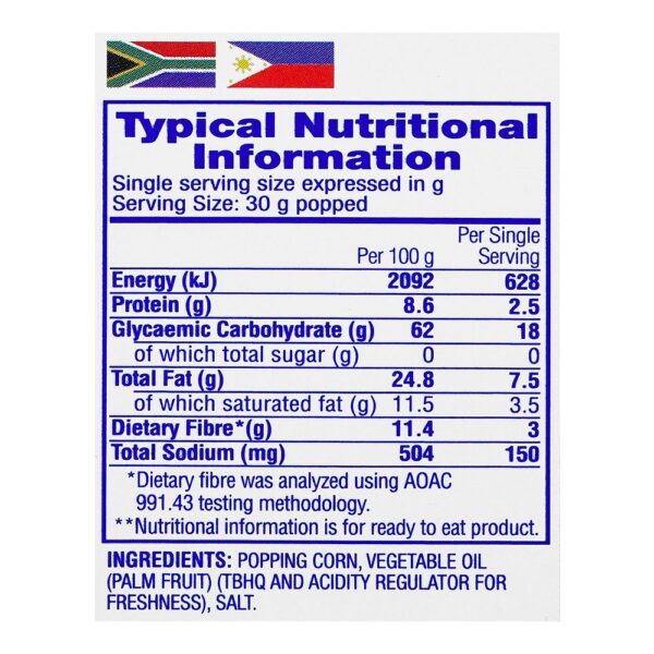 Act-ll Salted Popcorn, 255g