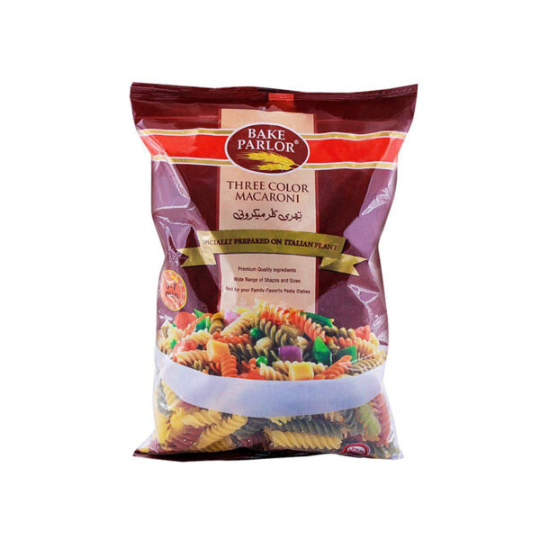 bake-parlor-three-color-macroni-400g Bake Parlor Three Color Macroni 400g