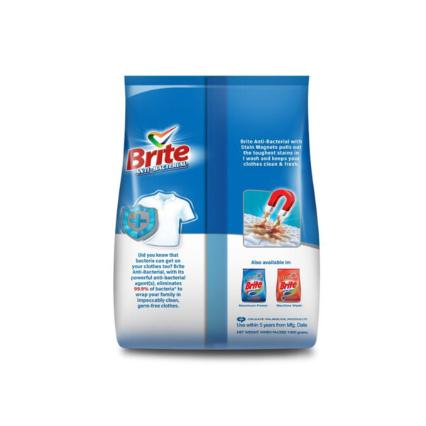 Brite Anti-Bacterial Detergent Powder 1 KG
