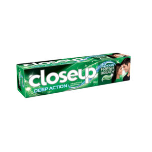 Closeup Tooth Gel Deep Action Menthol Fresh 160g