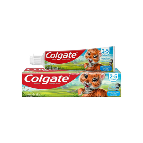 colgate-junior-2-5-year-bubble-fruit-tooth-paste-50g Colgate Junior 2-5 Year Bubble Fruit Tooth Paste, 50g