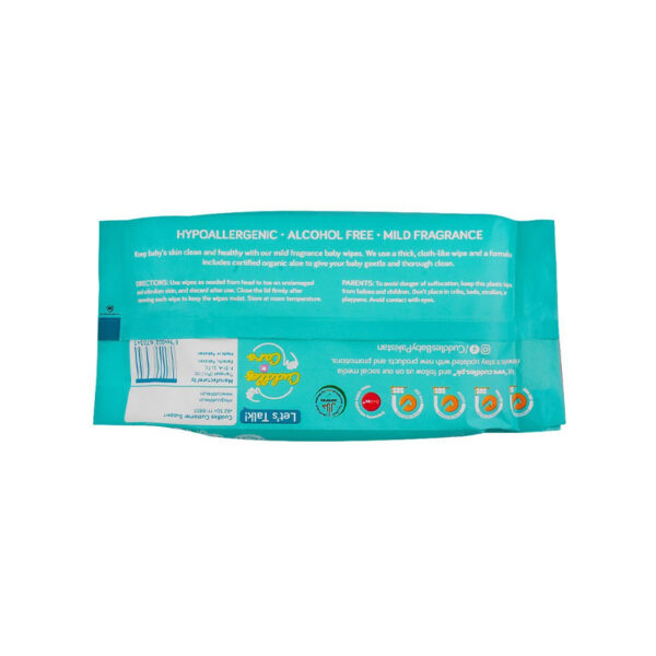 Cuddles Cloth-Like Baby Wipes, 48-Pack