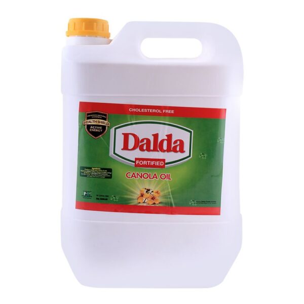 dalda-canola-oil-fortified-16-litres-plastic-can-1.jpg Dalda Canola Oil, Fortified, 16 Litres, Plastic Can