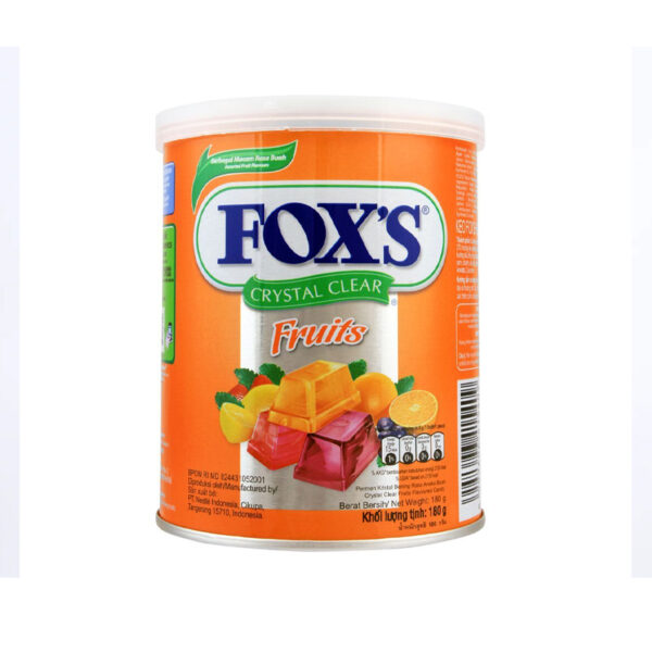 foxs-crystal-clear-fruits-candy-tin-180g-1 Fox's Crystal Clear Fruits Candy Tin 180g