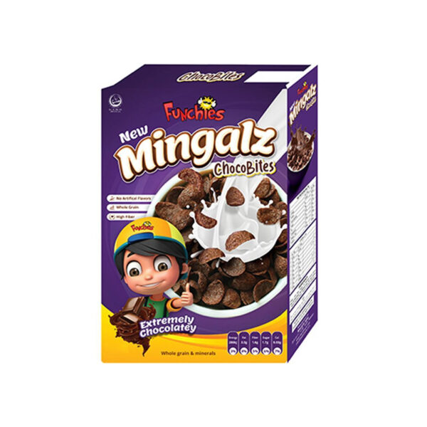 funchies-mingalz-choco-bites-cereals-box-330g Funchies Mingalz Choco Bites Cereals Box 330g