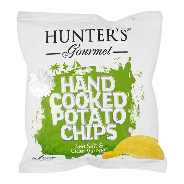 hunters-gourmet-sea-salt-cider-vinegar-hand-cooked-potato-chips-40g-1.jpg Hunter's Gourmet Sea Salt & Cider Vinegar Hand Cooked Potato Chips, 40g