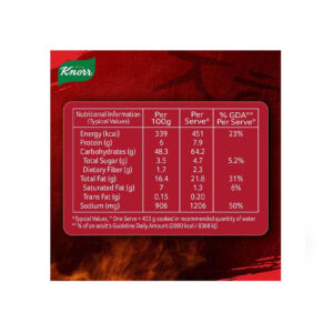 Knorr Fuzon Hot Korean Kimchi Ramen Noodles