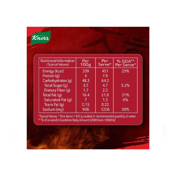 Knorr Fuzon Hot Korean Kimchi Ramen Noodles