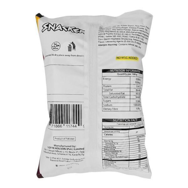 Snackers Pizza Chips 36GM