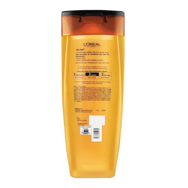L’Oreal Paris 6 Oil Nourish Scalp + Hair Nourishing Shampoo, For All Hair Types, 360ml