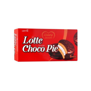 Lotte Choco Pie Biscuit, 6-Pack