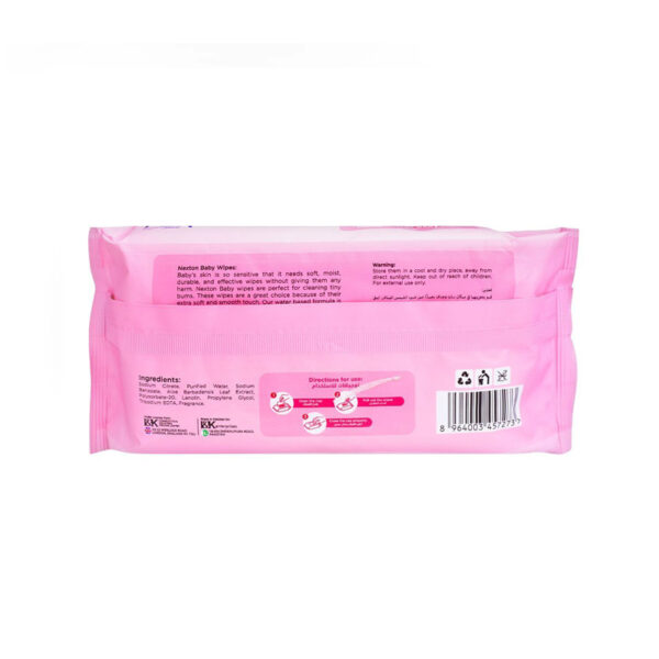 Nexton Extra Sensitive Baby Wipes, 64-Pack