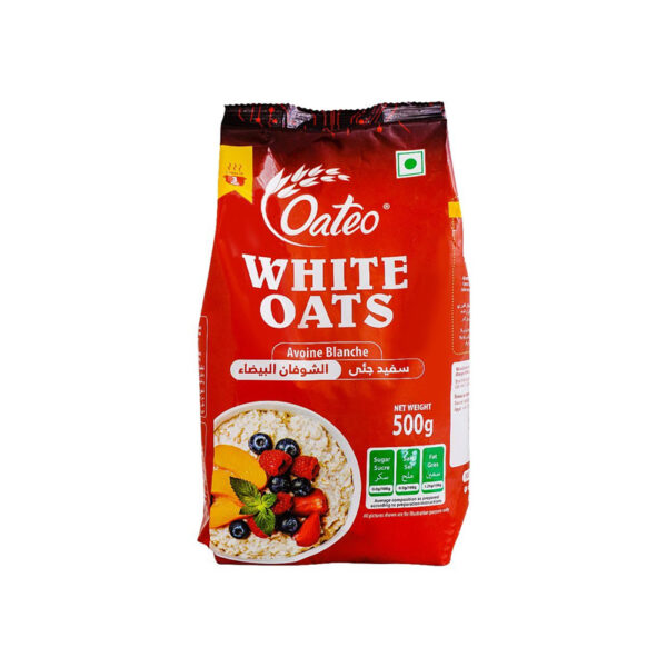 oateo-white-oats-avoine-blanche-500g Oateo White Oats Avoine Blanche 500g