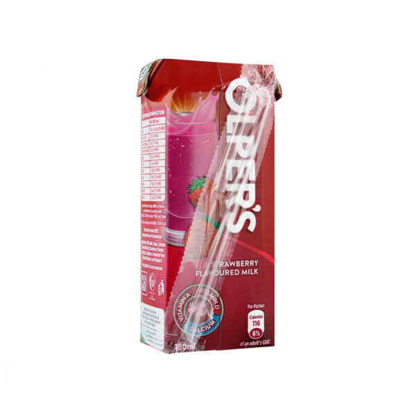 Olper's Strawberry Flavoured Milk, 180ml