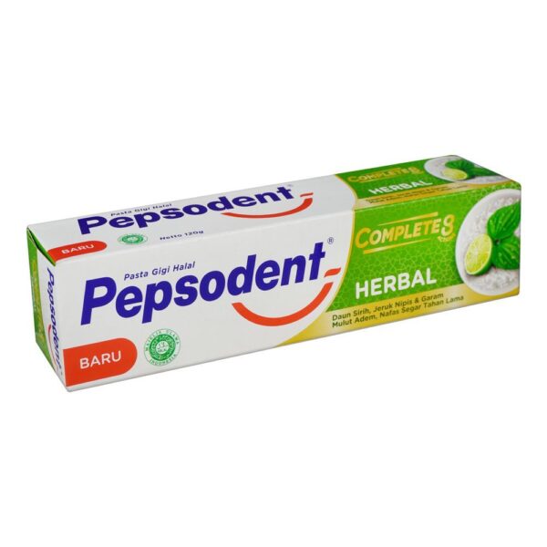 pepsodent-complete-8-action-herbal-toothpaste-120gm Pepsodent Complete 8 Action Herbal Toothpaste, 120gm