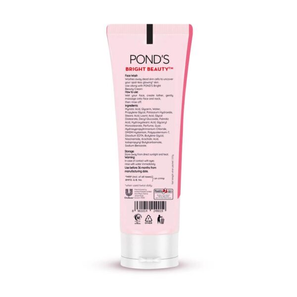Ponds Bright Beauty Spot-Less Glow Face Wash 100g