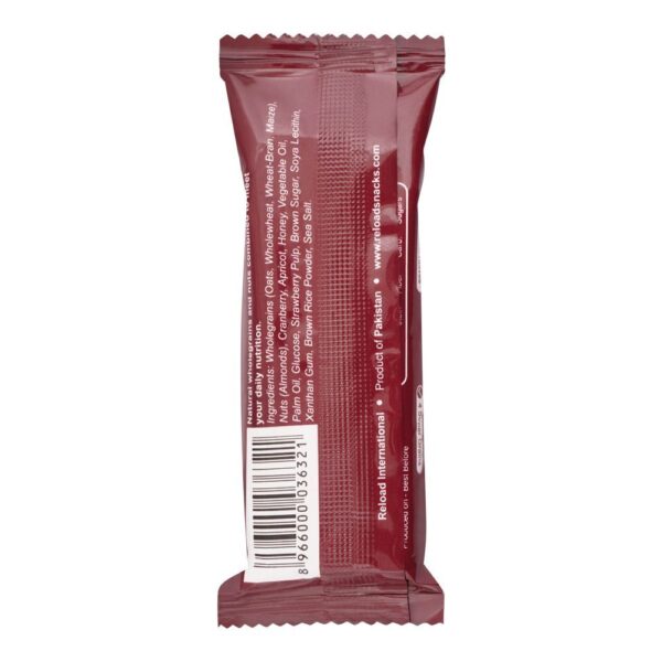 Reload Granola Bar, Cranberry Almond, 40g