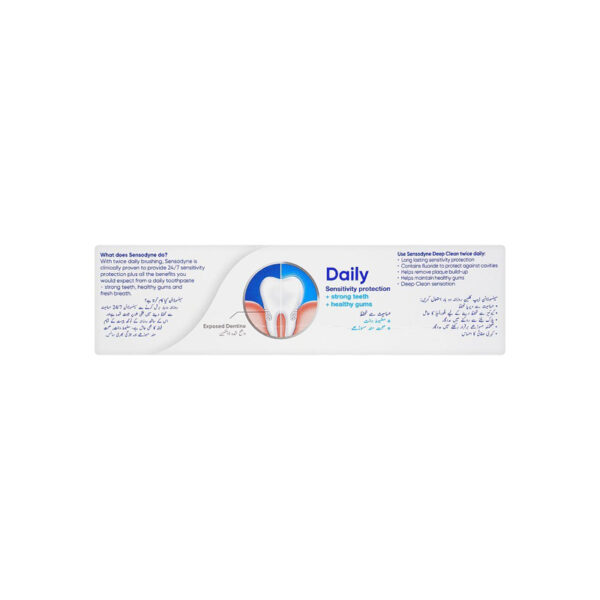 Sensodyne Deep Clean Toothpaste, 70g