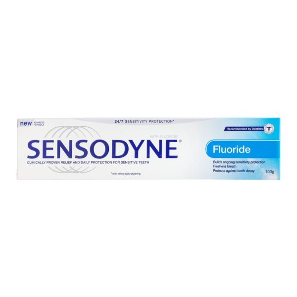 sensodyne-toothpaste-fluoride-100g Sensodyne Fluoride Toothpaste, 100g