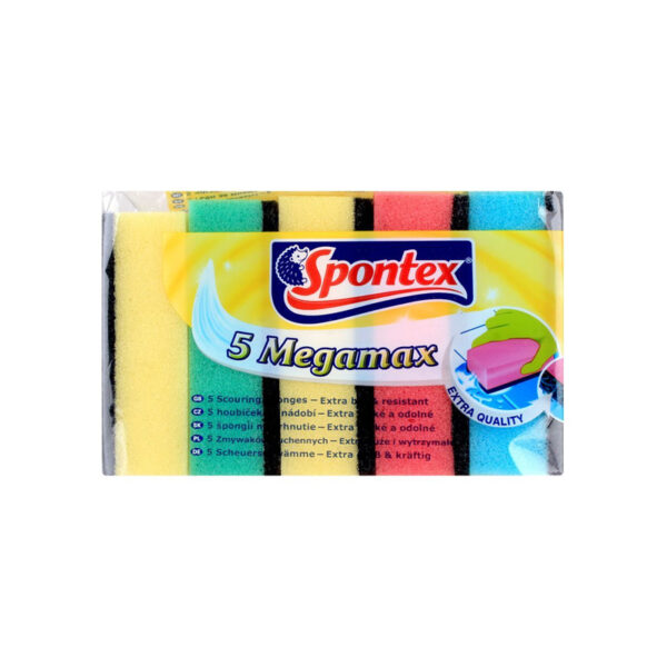 spontex-megamax-scouring-sponge-5-pack Spontex Megamax Scouring Sponge, 5-Pack