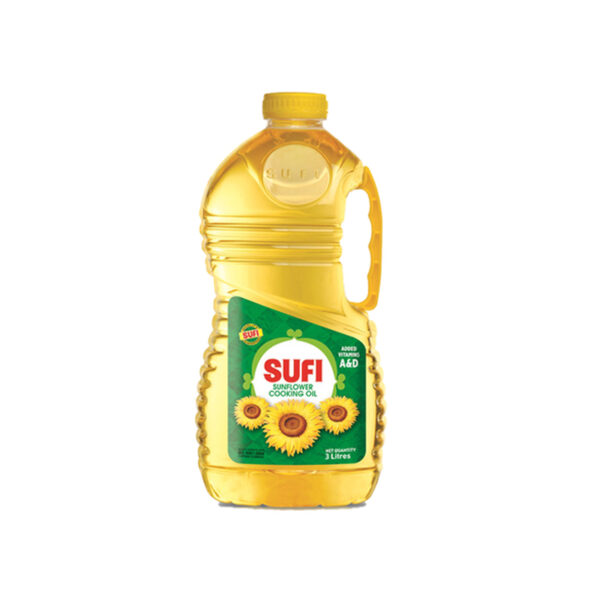 sufi-sun-flower-cooking-oil-3-litres Sufi Sun Flower Cooking Oil 3 Litres