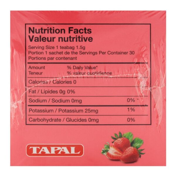 Tapal Strawberry Green Tea Bag 30 Tea Bags