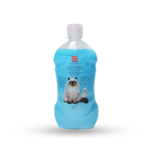 the-animal-family-cat-care-hair-conditioning-shampoo-blue-500ml The Animal Family Cat Care Hair Conditioning Shampoo blue 500ml