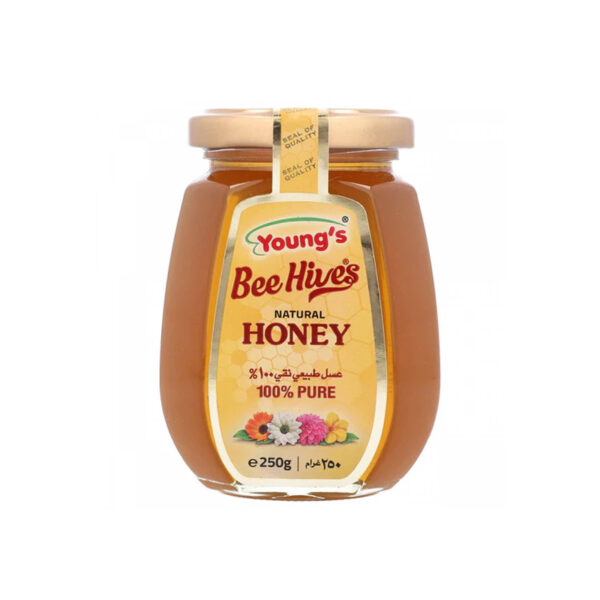 youngs-bee-hives-natural-honey-250g Youngs Bee Hives Natural Honey 250g