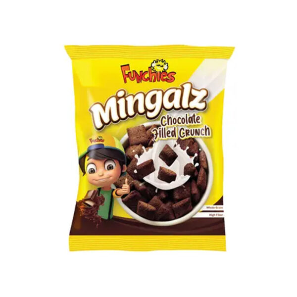 funchies-mingalz-chocolate-filled-cereals-crunch-125g Funchies Mingalz Chocolate Filled Cereals Crunch 125g
