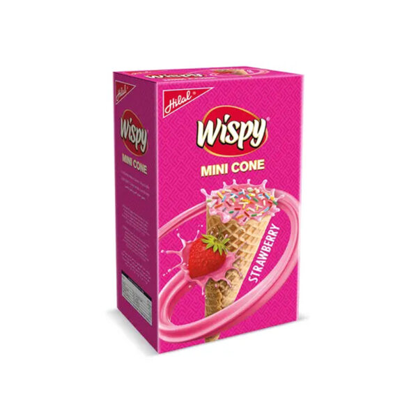 hilal-wispy-mini-cones-strawberry-box-30-pcs Hilal Wispy Mini Cones Strawberry Box (30 Pcs)