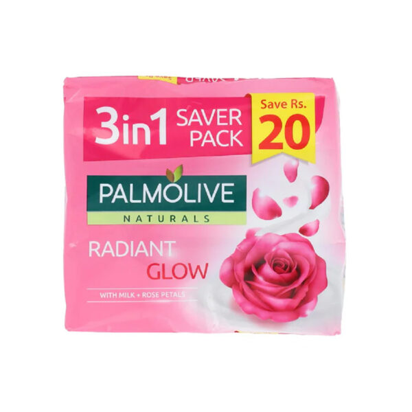 palmolive-naturals-radiant-glow-milk-rose-soap-3x-130g Palmolive Naturals Radiant Glow Milk & Rose Soap, 3x 130g