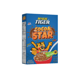 Magic tiger breakfast cereal cocoa star Box 250gms