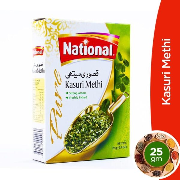 National Kasuri Methi 25g National Kasuri Methi 25g