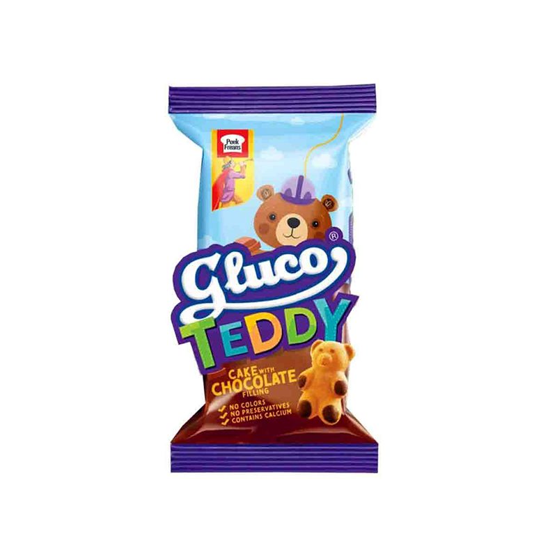 Peek Freans Gluco Teddy Chocolate Cake 8 Piece