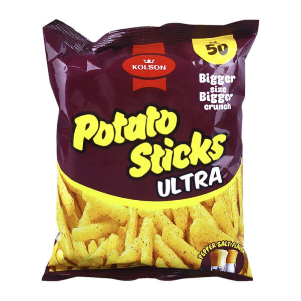 kolson-potato-sticks-ultra-pepper-salt-snacks-38g-1-pack Kolson Potato Sticks Ultra Pepper & Salt Snacks, 38g, 1-Pack