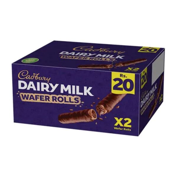 cadbury-dairy-milk-wafer-roll-24-pack-1 Cadbury Dairy Milk Wafer Roll Box – 24-Pack, 8g Each