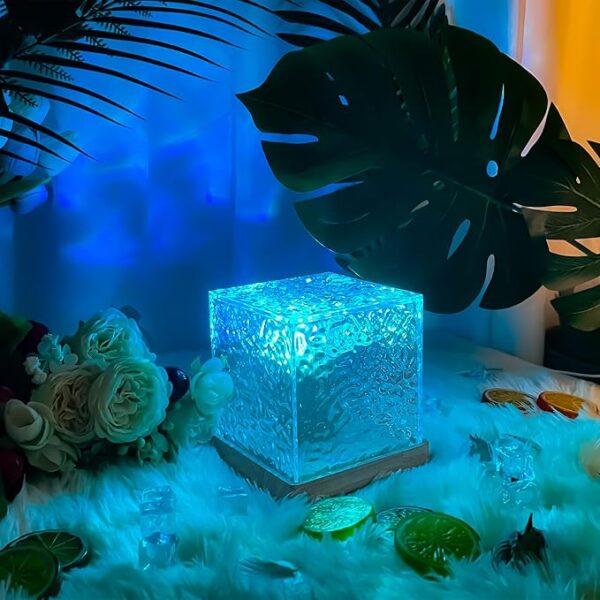 Dynamic Water Ripple Lamp Projector with USB Connection – Ambient Mood Light