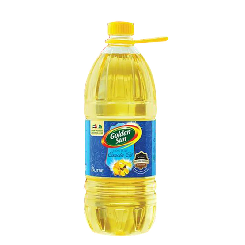 Golden Sun Canola Oil 3 Litre – Heart-Healthy Cooking Oil
